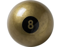Aramith Golden 8 Ball                                        