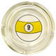 9 Ball Glass Ash Tray