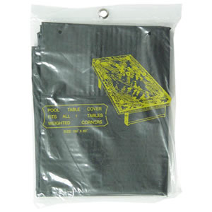 Standard 8 Ft. Pool Table Cover, Black
