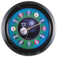 Billiard Ball Neon Clock