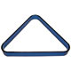 Acrylic Designer Pool Ball Triangle, Blue