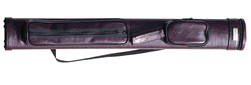 Sterling Burgundy Designer Pool Cue Case for 2 Cues