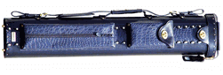Sterling Black and Blue Pro Pool Cue Case for 2 Butts, 4 Shafts