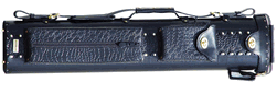 Sterling Black Pro Pool Cue Case for 3 Butts, 5 Shafts