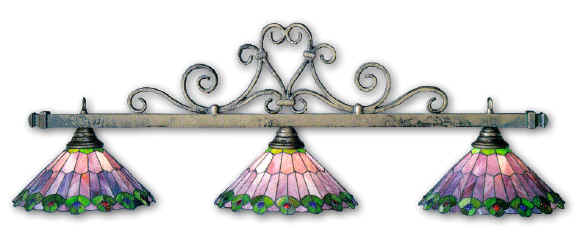 Glass Tiffany Pool Light