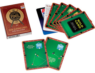 Playing Cards - Ultimate Pool Challenge                      Pool Cue