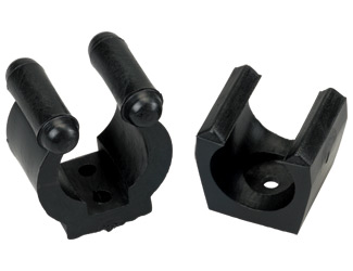 Rounded Replacement Clips for Wall Racks                           Pool Cue