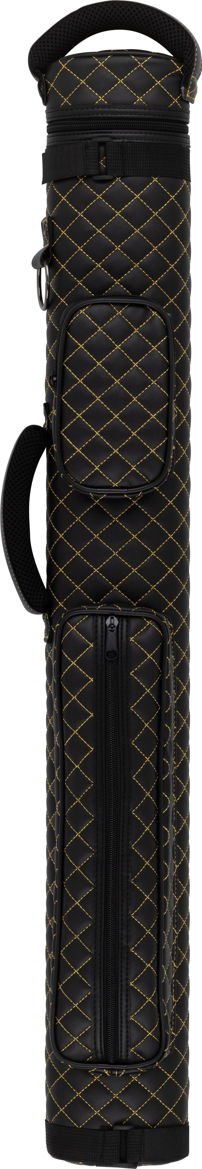 Action Vanity ACVA22 2x2 Hard Case - Black & Gold Pool Cue