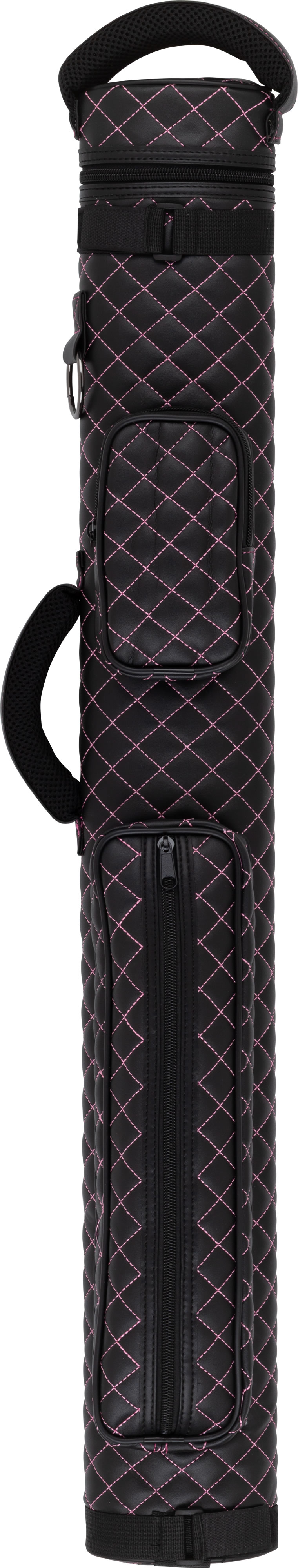 Action Vanity ACVA22 2x2 Hard Case - Black & Pink Pool Cue