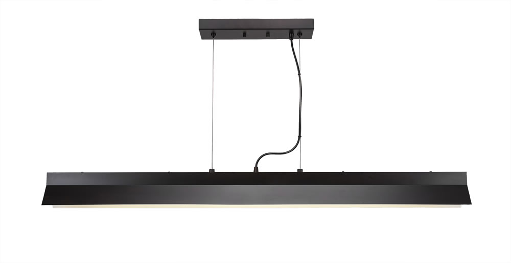 Ridgemont Integrated LED Bar Shown In Espresso Finish, 90 CRI and 3000 Kelvins