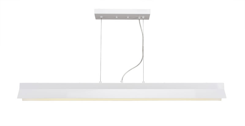 Ridgemont Integrated LED Bar In White Finish, 90 CRI and 3000 Kelvins